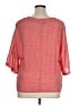 Fred David Polka Dots Pink 3/4 Sleeve Blouse Size XL - photo 2