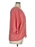 Fred David Polka Dots Pink 3/4 Sleeve Blouse Size XL - photo 4