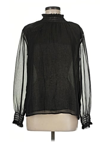 Ann Taylor Factory Long Sleeve Blouse (view 1)