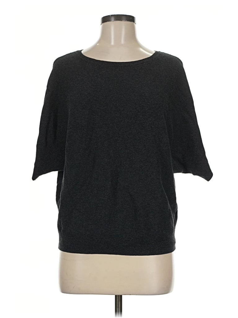Pre-owned Quince Pullover Sweater In Black