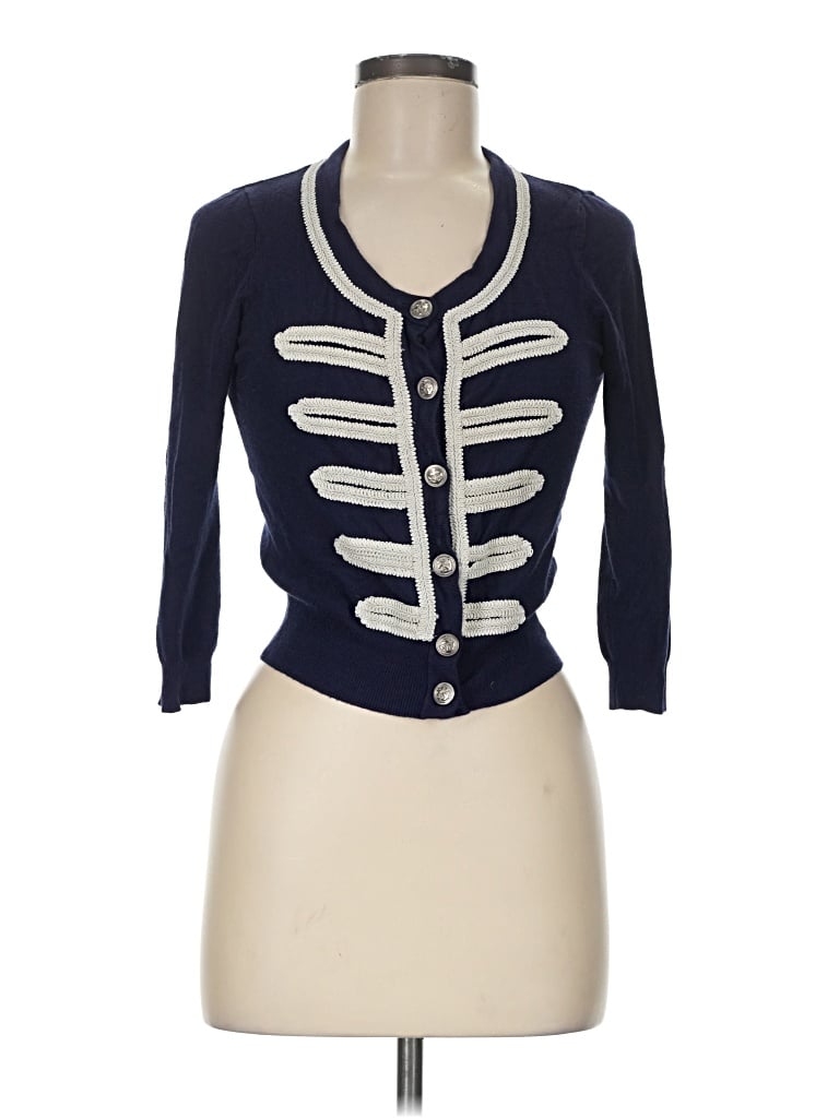 Pre-owned Xxi Cardigan Sweater In Blue