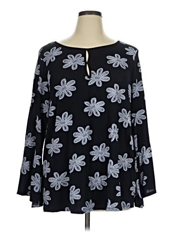New Directions Long Sleeve Blouse (view 1)