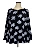 New Directions Black Long Sleeve Blouse Size 1X - photo 1