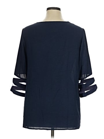 BLOOMCHIC 3/4 Sleeve Top (view 2)