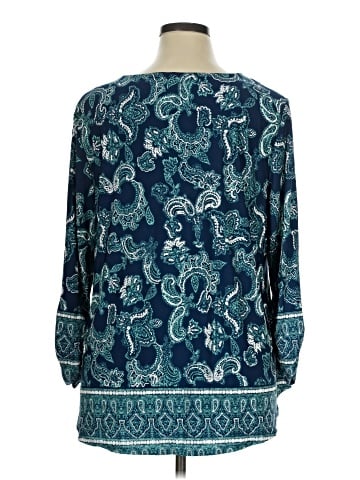 New Directions 3/4 Sleeve Blouse (view 2)
