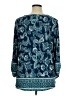 New Directions Teal 3/4 Sleeve Blouse Size XL - photo 2