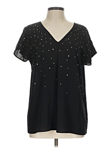 MICHAEL Michael Kors Short Sleeve Blouse (view 1)