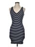 Express Stripes Blue Casual Dress Size M - photo 1