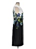 Connected Apparel Graphic Blue Cocktail Dress Size 12 - photo 4