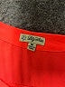 Lily White Orange Short Sleeve Blouse Size M - photo 7