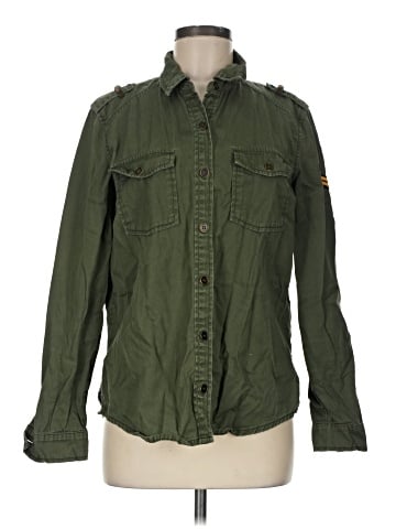 Forever 21 Long Sleeve Button-Down Shirt (view 1)
