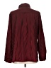 Elementz Stripes Red Long Sleeve Blouse Size L - photo 2