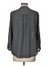 DR2 100% Polyester Gray 3/4 Sleeve Blouse Size L - photo 2