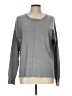 Poof! Gray Pullover Sweater Size L - photo 1