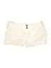 Express Solid Ivory Khaki Shorts Size 0 - photo 1