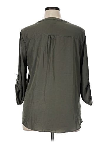 Maurices 3/4 Sleeve Blouse (view 2)