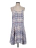 Marabelle 100% Polyester Print Blue Casual Dress Size S - photo 1