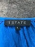 1.State Blue Sleeveless Blouse Size L - photo 7