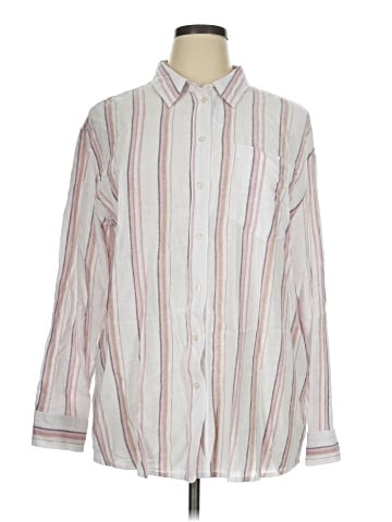 Gap Long Sleeve Button-Down Shirt (view 1)