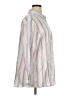 Gap Stripes Ivory Long Sleeve Button-Down Shirt Size XL - photo 4