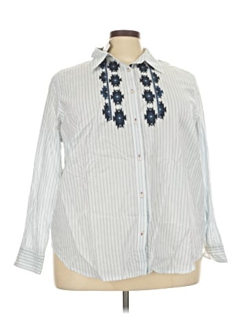 Chaps Long Sleeve Button-Down Shirt (view 1)