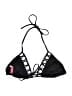 Victoria's Secret Hearts Black Swimsuit Top Size M - photo 2