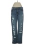 FRAME Denim Hearts Blue Jeans Size 27 waist - photo 1