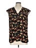 Worthington 100% Polyester Black Sleeveless Blouse Size L - photo 1