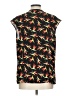 Worthington 100% Polyester Black Sleeveless Blouse Size L - photo 2