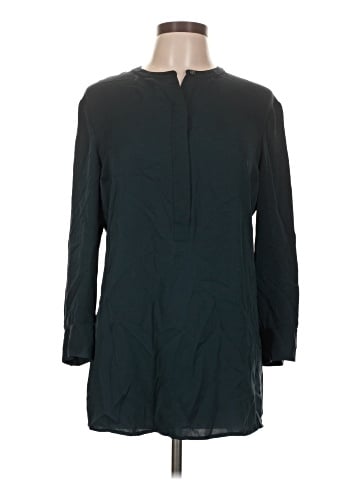 Theory 3/4 Sleeve Silk Top (view 1)