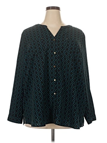 Catherines 3/4 Sleeve Blouse (view 1)