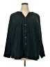 Catherines Argyle Teal 3/4 Sleeve Blouse Size 2X - photo 1