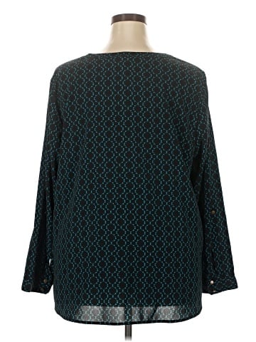 Catherines 3/4 Sleeve Blouse (view 2)