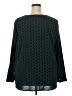 Catherines Argyle Teal 3/4 Sleeve Blouse Size 2X - photo 2