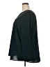 Catherines Argyle Teal 3/4 Sleeve Blouse Size 2X - photo 5