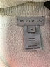 MULTIPLES Ivory Cardigan Size M - photo 7