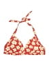 TOAST Floral Red Swimsuit Top Size 16 - photo 1