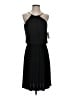 MSK Solid Black Cocktail Dress Size S - photo 1
