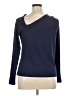 ELOQUII Blue Long Sleeve Top Size 14 Plus - photo 2