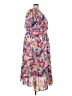 BLOOMCHIC 100% Polyester Print Purple Pink Casual Dress Size 28 - photo 4