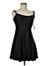 City Studio Solid Black Cocktail Dress Size M - photo 1