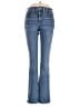 NYDJ Hearts Blue Jeans Size 2 - photo 1