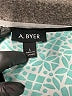 A. Byer 100% Polyester Teal 3/4 Sleeve Blouse Size L - photo 7