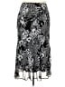 Ashley Stewart 100% Polyester Graphic Black Casual Skirt Size 22 Plus - photo 1