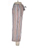Seven7 Stripes Blue Linen Pants Size 10 - photo 4