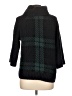 Lands' End Plaid Black Turtleneck Sweater Size L - photo 2