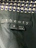 Theory Houndstooth Gray Blue Blazer Size 0 - photo 6