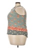 Daniel Rainn 100% Rayon Teal Sleeveless Blouse Size 3X - photo 5