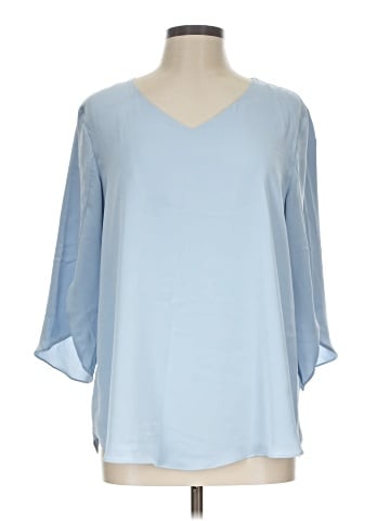 Taohuadao 3/4 Sleeve Blouse (view 1)