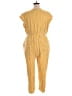 ModCloth Stripes Yellow Jumpsuit Size 1X - photo 2